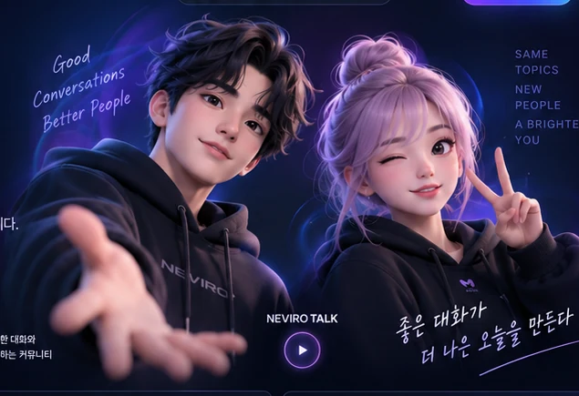 NEVIRO TALK 남녀 아바타